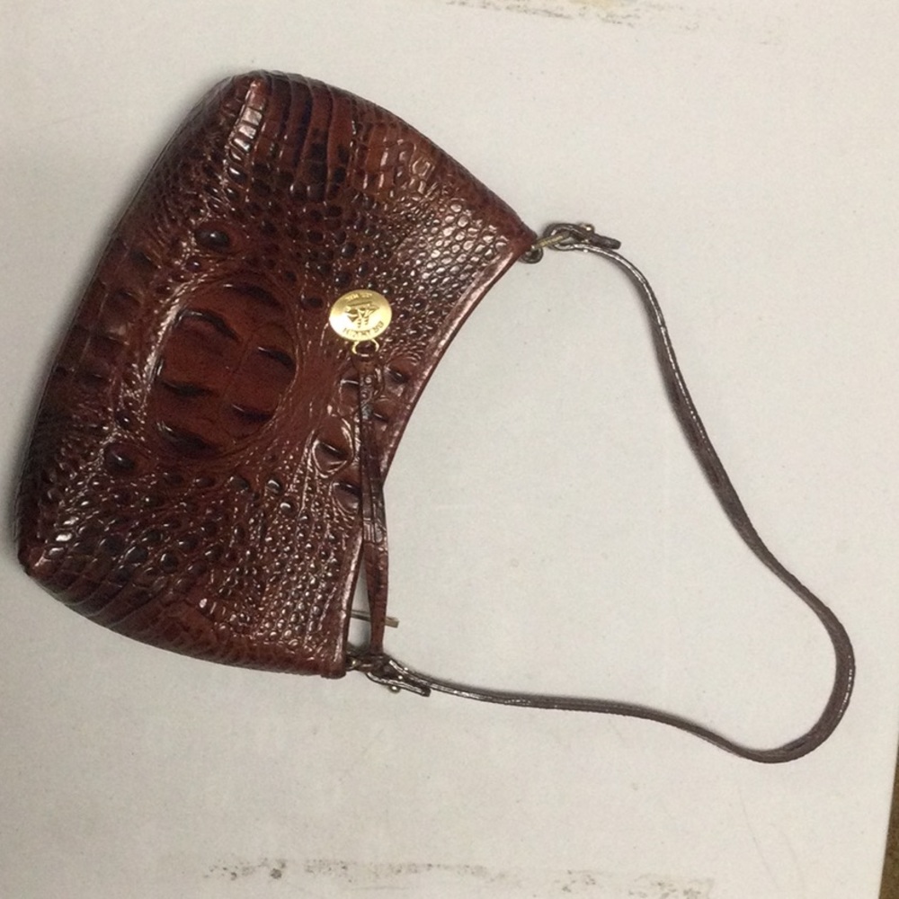 Brahmin small brown purse